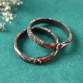 Handpainted Kalamkari Natural Dyed Bangle (Set of 2)