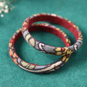  Handpainted Kalamkari Natural Dyed Bangle Online at iTokri.com