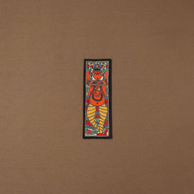 Handpainted madhubani painting by hira devi (11 x 3 in) 60