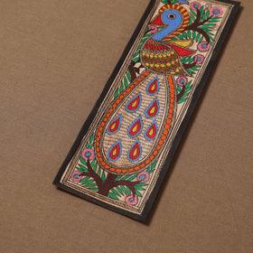 Handpainted madhubani painting by hira devi (11 x 3 in) 61
