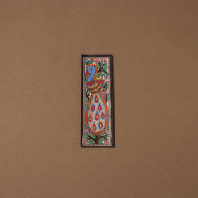 Handpainted madhubani painting by hira devi (11 x 3 in) 61