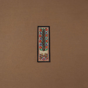 Handpainted madhubani painting by hira devi (11 x 3 in) 62