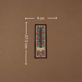 Handpainted madhubani painting by hira devi (11 x 3 in) 62