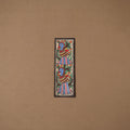 Handpainted madhubani painting by hira devi (11 x 3 in) 63