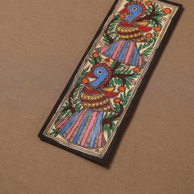 Handpainted madhubani painting by hira devi (11 x 3 in) 63
