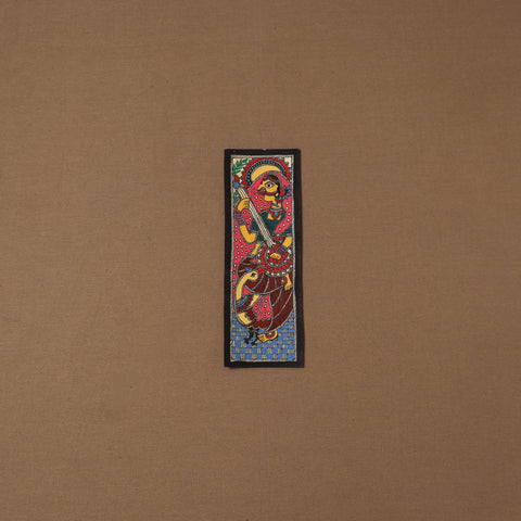 Handpainted madhubani painting by hira devi (11 x 3 in) 64