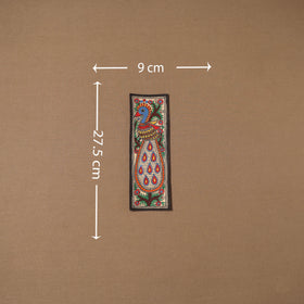 Handpainted madhubani painting by hira devi (11 x 3 in) 67