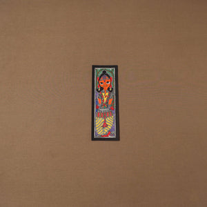 Handpainted madhubani painting by hira devi (11 x 3 in) 68