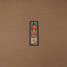 Handpainted madhubani painting by hira devi (11 x 3 in) 68