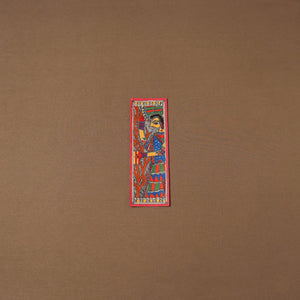 Handpainted madhubani painting by hira devi (11 x 3 in) 69