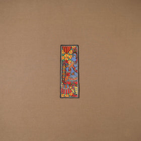 Handpainted madhubani painting by hira devi (11 x 3 in) 83