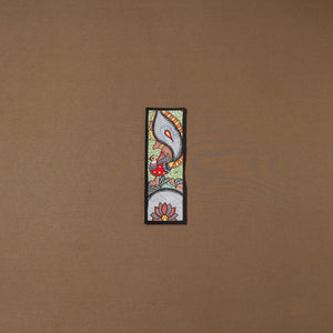 Handpainted madhubani painting by hira devi (11 x 3 in) 84