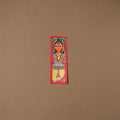 Handpainted madhubani painting by hira devi (11 x 3 in) 91