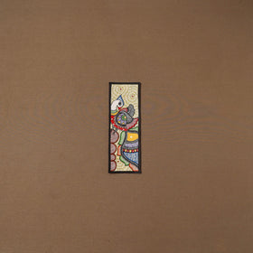 Handpainted madhubani painting by hira devi (11 x 3 in) 92