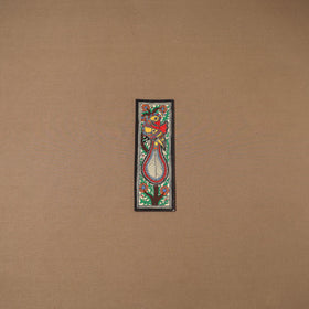 Handpainted madhubani painting by hira devi (11 x 3 in) 93