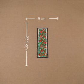 Handpainted madhubani painting by hira devi (11 x 3 in) 94