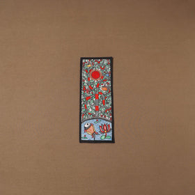 Handpainted madhubani painting by hira devi (15 x 5 in) 108