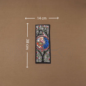 Handpainted madhubani painting by hira devi (15 x 5 in) 109