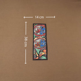 Handpainted madhubani painting by hira devi (15 x 5 in) 125