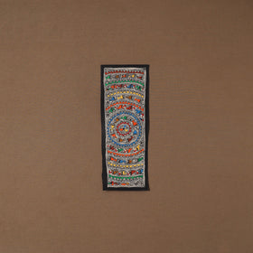 Handpainted madhubani painting by hira devi (15 x 5 in) 53