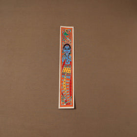 Handpainted madhubani painting by hira devi (22 x 3 in) 100