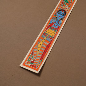 Handpainted madhubani painting by hira devi (22 x 3 in) 100