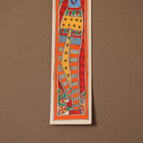 Handpainted madhubani painting by hira devi (22 x 3 in) 100