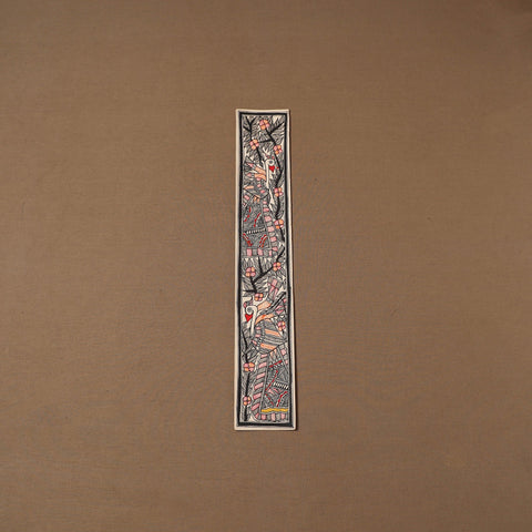 Handpainted madhubani painting by hira devi (22 x 3 in) 106