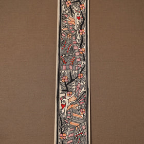 Handpainted madhubani painting by hira devi (22 x 3 in) 106