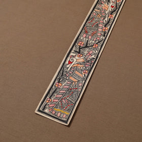 Handpainted madhubani painting by hira devi (22 x 3 in) 106