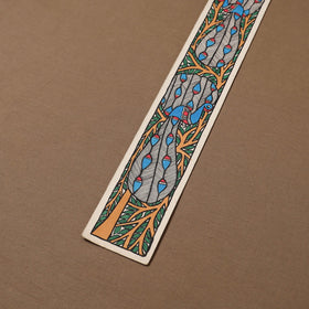 Handpainted madhubani painting by hira devi (22 x 3 in) 107