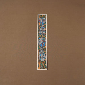 Handpainted madhubani painting by hira devi (22 x 3 in) 107