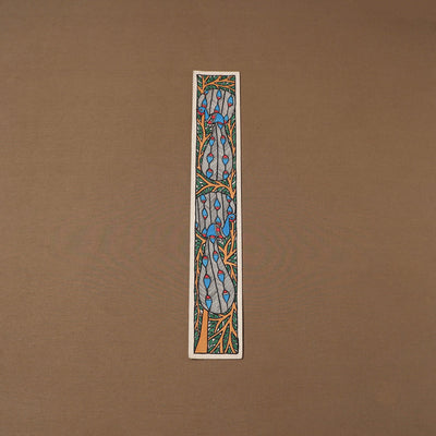 Handpainted madhubani painting by hira devi (22 x 3 in) 107