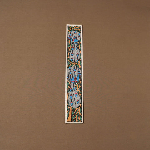 Handpainted madhubani painting by hira devi (22 x 3 in) 107