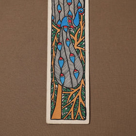 Handpainted madhubani painting by hira devi (22 x 3 in) 107