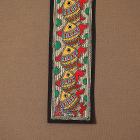 Handpainted madhubani painting by hira devi (22 x 3 in) 97