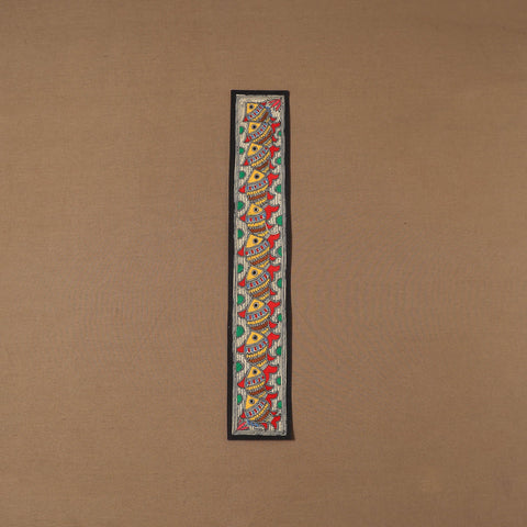 Handpainted madhubani painting by hira devi (22 x 3 in) 97