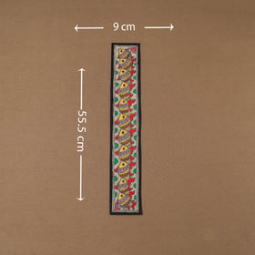 Handpainted madhubani painting by hira devi (22 x 3 in) 97