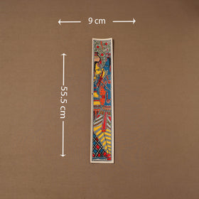 Handpainted madhubani painting by hira devi (22 x 3 in) 99