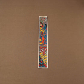 Handpainted madhubani painting by hira devi (22 x 3 in) 99