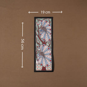 Handpainted madhubani painting by hira devi (22 x 7 in) 41