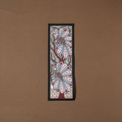 Handpainted madhubani painting by hira devi (22 x 7 in) 41