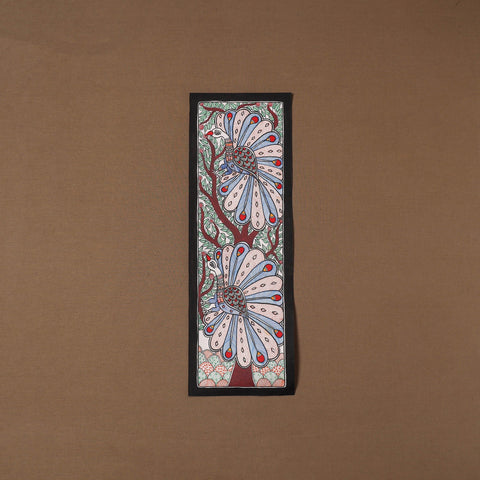 Handpainted madhubani painting by hira devi (22 x 7 in) 41