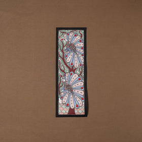 Handpainted madhubani painting by hira devi (22 x 7 in) 41