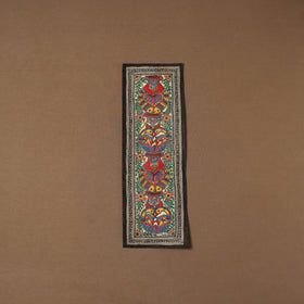 Handpainted madhubani painting by hira devi (22 x 7 in) 44