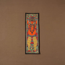 Handpainted madhubani painting by hira devi (22 x 7 in) 45