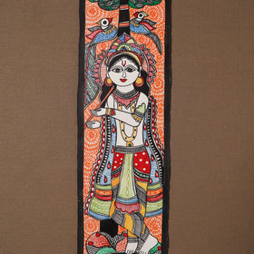 Handpainted madhubani painting by hira devi (30 x 5 in) 48