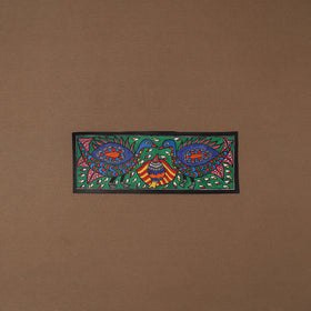 Handpainted madhubani painting by hira devi (5 x 15 in) 51