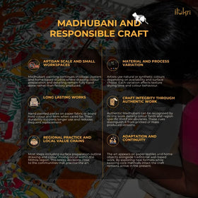 Multicolor - handpainted madhubani painting by hira devi (5