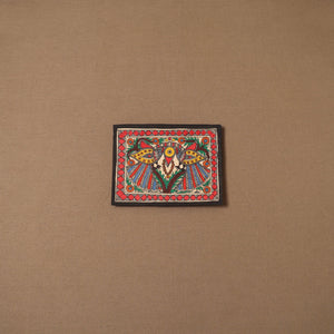 Handpainted madhubani painting by hira devi (5 x 7 in) 183